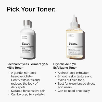 Saccharomyces Ferment 30% Milky Toner
