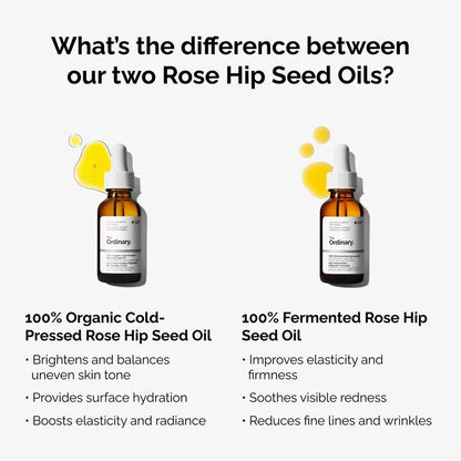 100% Organic Cold-Pressed Rose Hip Seed Oil